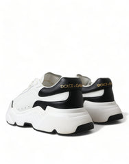 Dolce & Gabbana White Black Low Top Daymaster Sneakers Shoes -   -  Dolce & Gabbana.