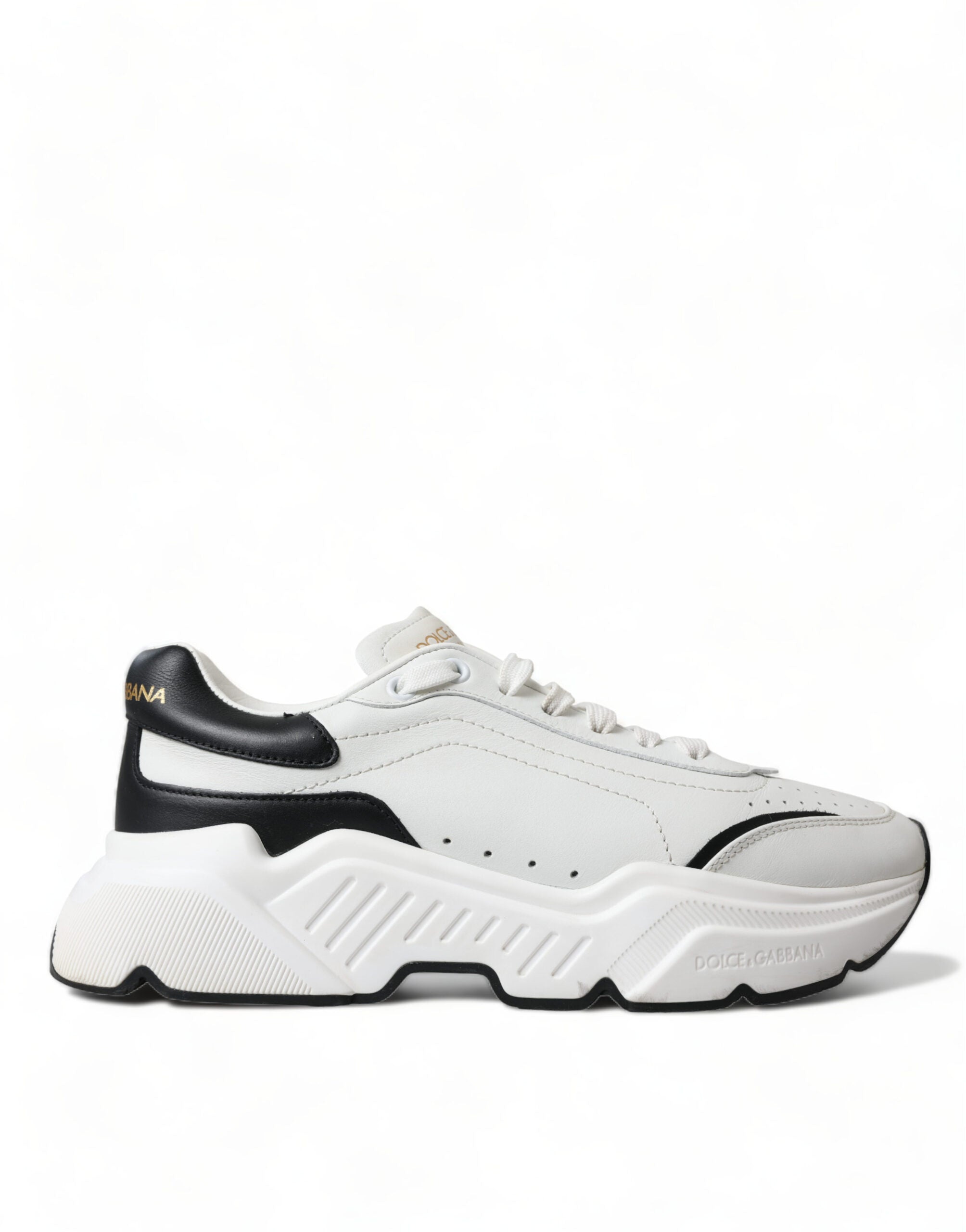 Dolce & Gabbana White Black Low Top Daymaster Sneakers Shoes -   -  Dolce & Gabbana.