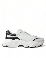 Dolce & Gabbana White Black Low Top Daymaster Sneakers Shoes -   -  Dolce & Gabbana.