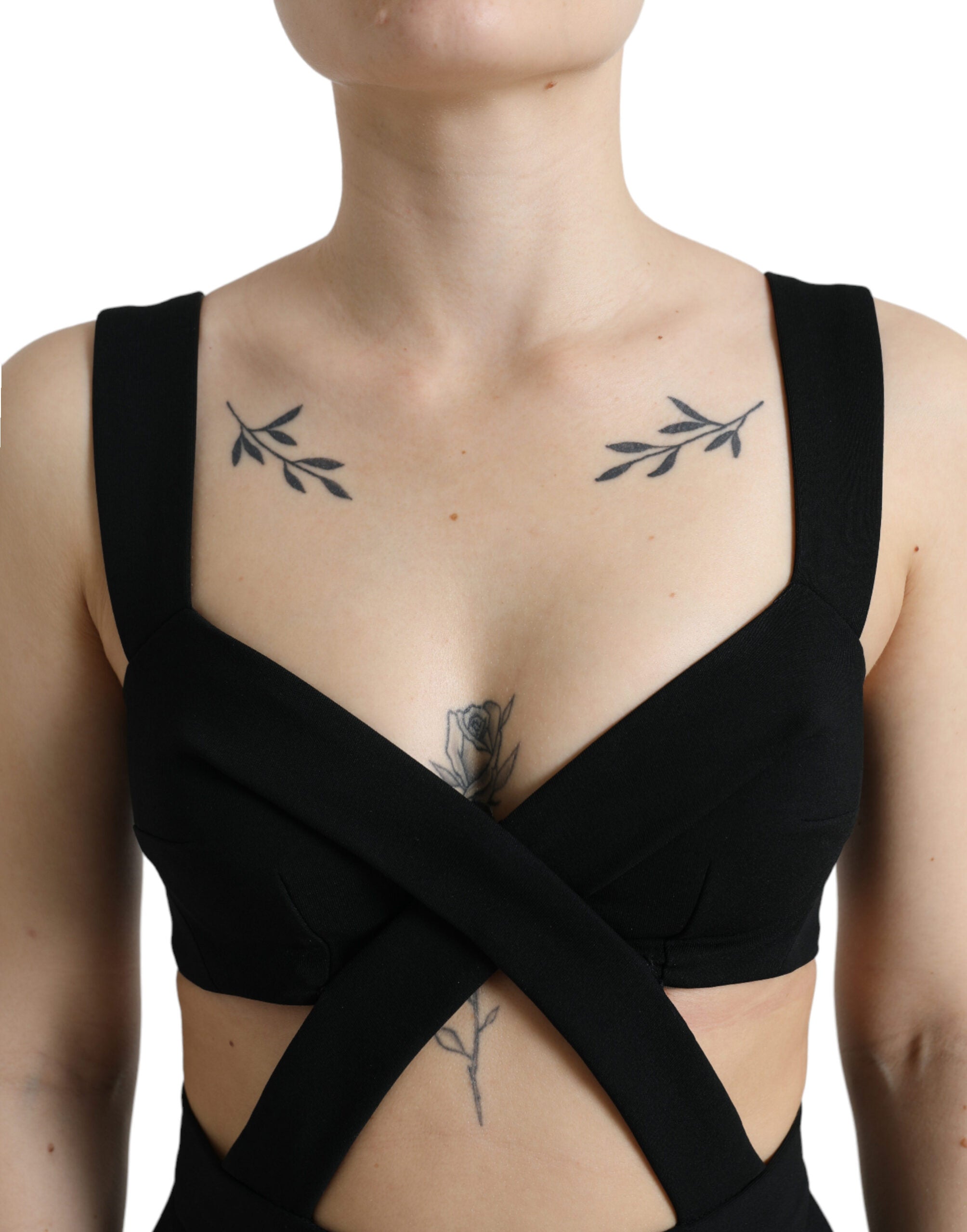 Dolce & Gabbana Black Cut Out Sleeveless Bodycon Midi Dress -   -  Dolce & Gabbana. Dolce & Gabbana Black Cut Out Sleeveless Bodycon Midi Dress -   -  Dolce & Gabbana.