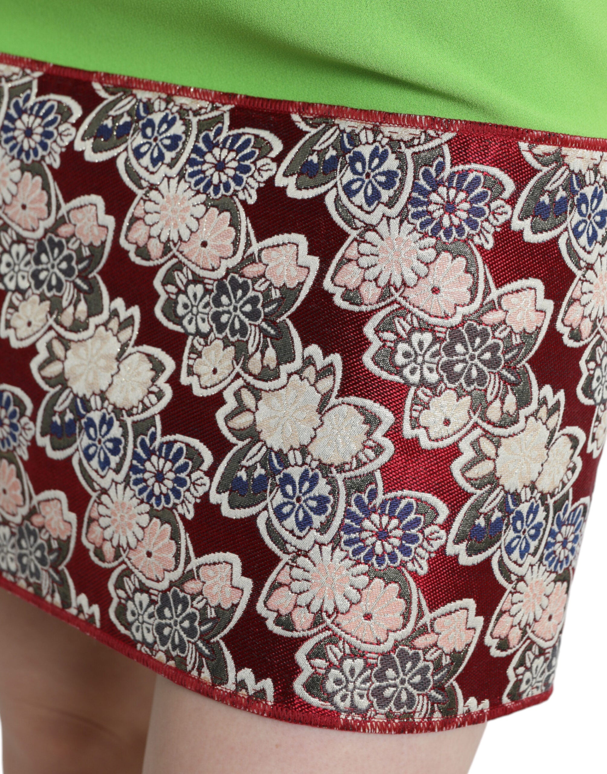 Dolce & Gabbana Apple Green Sleeveless Panelled Shift Dress -   -  Dolce & Gabbana. Dolce & Gabbana Apple Green Sleeveless Panelled Shift Dress -   -  Dolce & Gabbana.