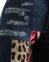 Dolce & Gabbana Multicolor Patchwork GRACE Skinny Denim Jeans -   -  Dolce & Gabbana.