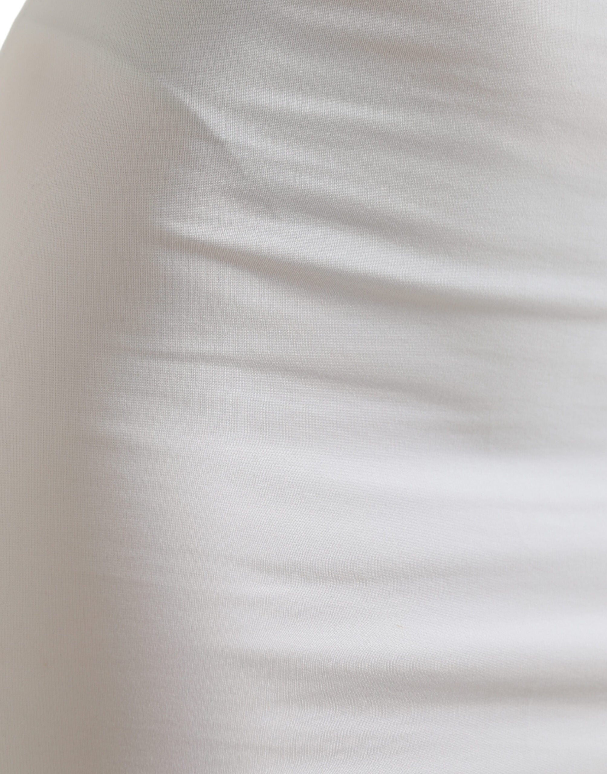 Dolce & Gabbana White Viscose High Waist Pencil Cut Mini Skirt -   -  Dolce & Gabbana. Dolce & Gabbana White Viscose High Waist Pencil Cut Mini Skirt -   -  Dolce & Gabbana.