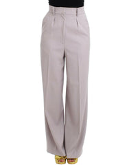 Cavalli Gray high waist pants -   -  Cavalli.