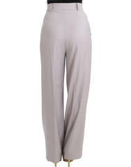 Cavalli Gray high waist pants -   -  Cavalli.