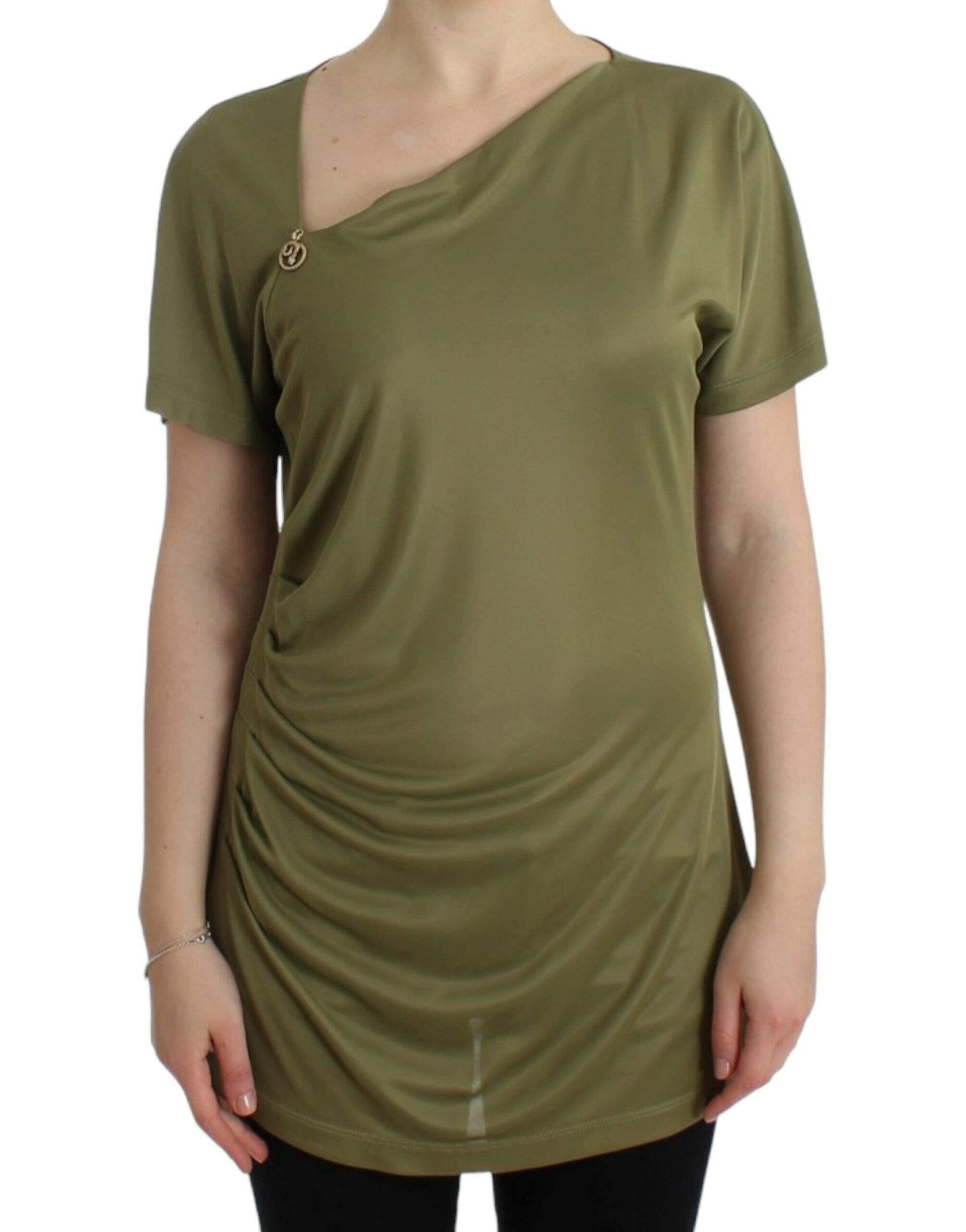 Cavalli Green blouse top -   -  Cavalli.
