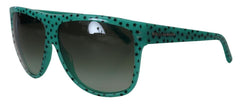 Dolce & Gabbana Green Stars Acetate Square Shades Sunglasses -  Jewellery, Women -  Dolce & Gabbana.