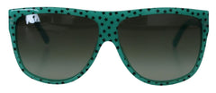 Dolce & Gabbana Green Stars Acetate Square Shades Sunglasses -  Jewellery, Women -  Dolce & Gabbana.