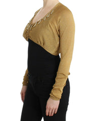 Cavalli Gold embellished gold shrug -   -  Cavalli.