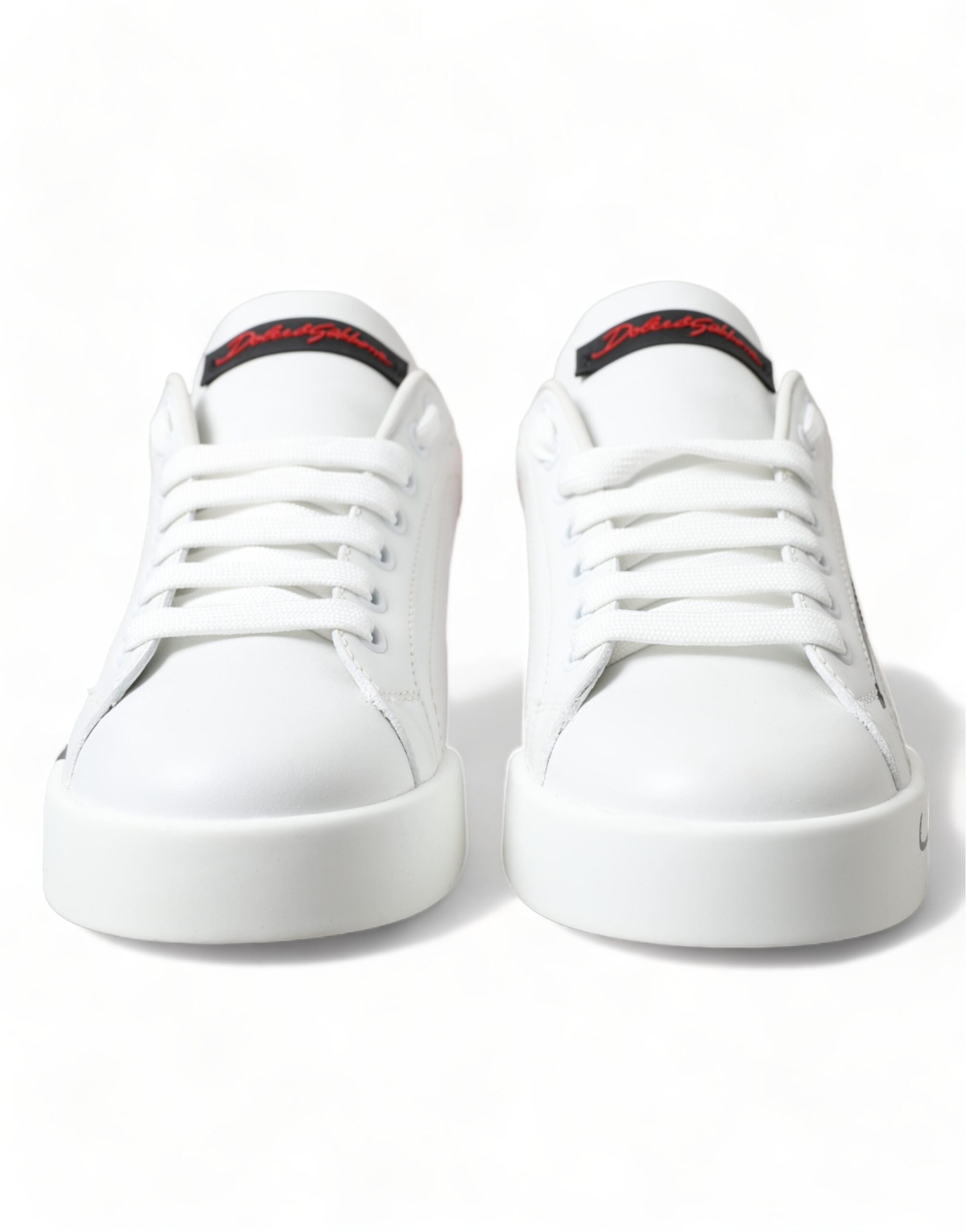 Dolce & Gabbana White Red Lace Up Womens Low Top Sneakers Shoes -   -  Dolce & Gabbana. Dolce & Gabbana White Red Lace Up Womens Low Top Sneakers Shoes -   -  Dolce & Gabbana.