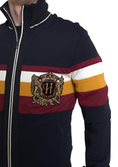 Dolce & Gabbana Blue Cardigan Heraldic Full Zip Sweater -   -  Dolce & Gabbana.
