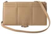 Dolce & Gabbana Beige Leather Shoulder Cardholder Shoulder Strap Wallet -   -  Dolce & Gabbana.