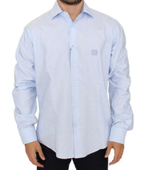 Cavalli Light blue cotton shirt -   -  Cavalli.