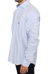 Cavalli Light blue cotton shirt -   -  Cavalli.