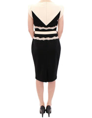 Cavalli Black lace sheath dress -   -  Cavalli.