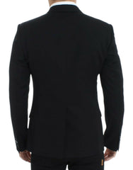 Dolce & Gabbana Black wool slim fit blazer -   -  Dolce & Gabbana.