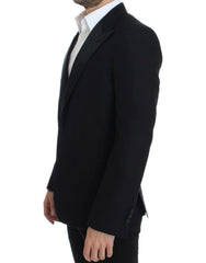 Dolce & Gabbana Black wool silk SICILIA blazer -   -  Dolce & Gabbana.