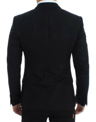 Dolce & Gabbana Black wool silk SICILIA blazer -   -  Dolce & Gabbana.