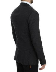 Dolce & Gabbana Black wool slim MARTINI blazer -   -  Dolce & Gabbana.