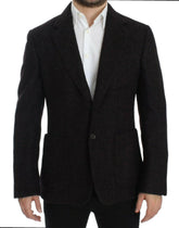 Dolce & Gabbana Bordeaux alpaga two button blazer -   -  Dolce & Gabbana.