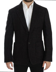 Dolce & Gabbana Bordeaux alpaga two button blazer -   -  Dolce & Gabbana.