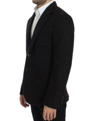 Dolce & Gabbana Bordeaux alpaga two button blazer -   -  Dolce & Gabbana.