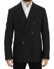 Dolce & Gabbana Brown wool slim fit blazer -   -  Dolce & Gabbana.