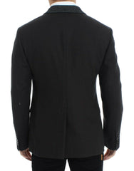 Dolce & Gabbana Brown wool slim fit blazer -   -  Dolce & Gabbana.