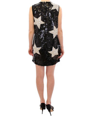 Dolce & Gabbana Masterpiece black crystal swarovski stars sheath dress -   -  Dolce & Gabbana.
