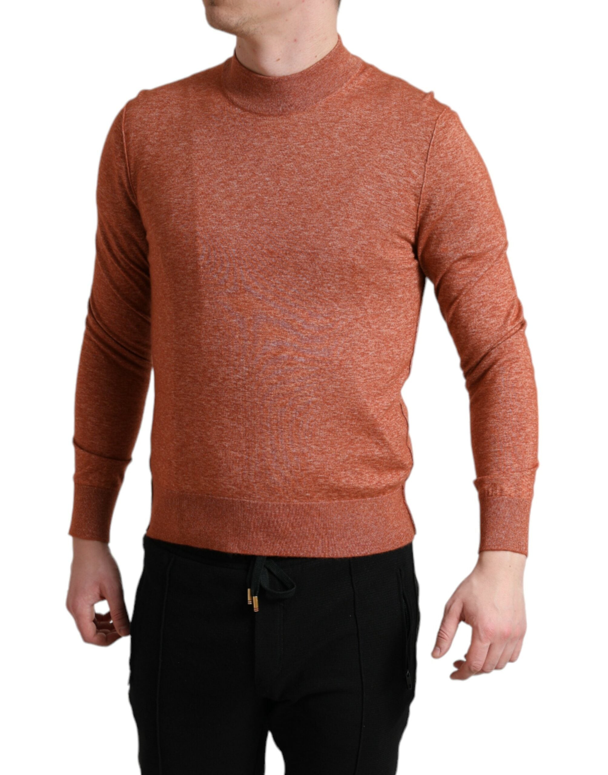 Dolce & Gabbana Orange Cashmere Crew Neck Pullover Sweater -   -  Dolce & Gabbana. Dolce & Gabbana Orange Cashmere Crew Neck Pullover Sweater -   -  Dolce & Gabbana.