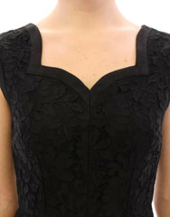 Dolce & Gabbana Black floral lace sicily runway dress -   -  Dolce & Gabbana.
