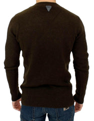 Costume National Brown striped crewneck sweater -   -  Costume National.