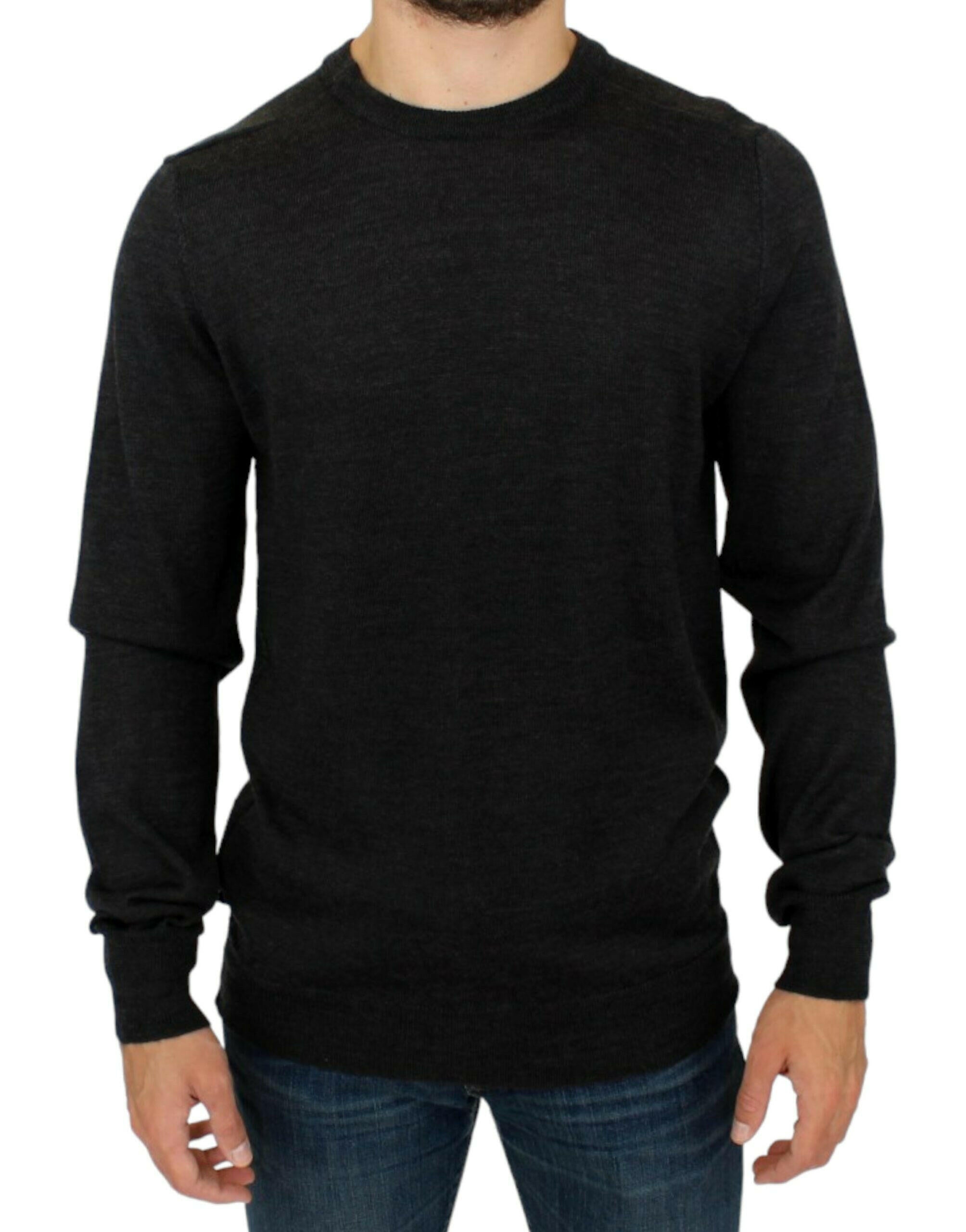 Costume National Gray crewneck pullover sweater -   -  Costume National.