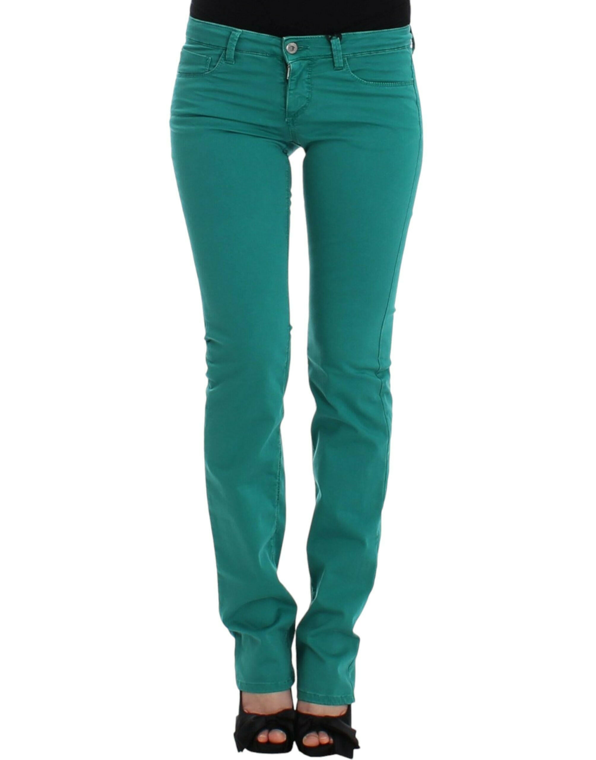 Costume National Green straight leg jeans -   -  Costume National.