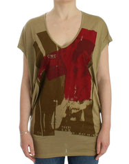 Costume National Green print shortsleeve t-shirt -   -  Costume National.