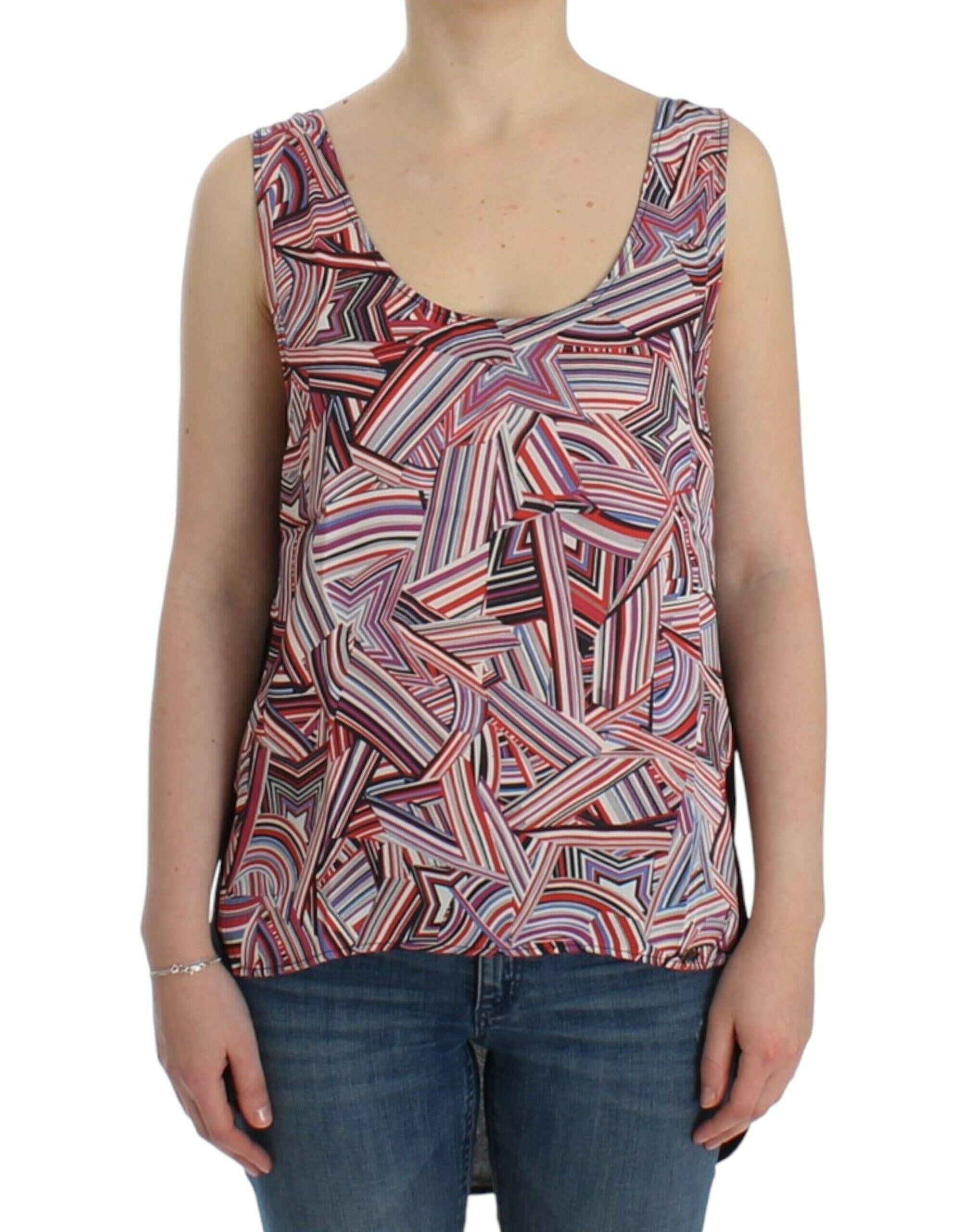 Costume National Multicolor sleeveless top - - Costume National.