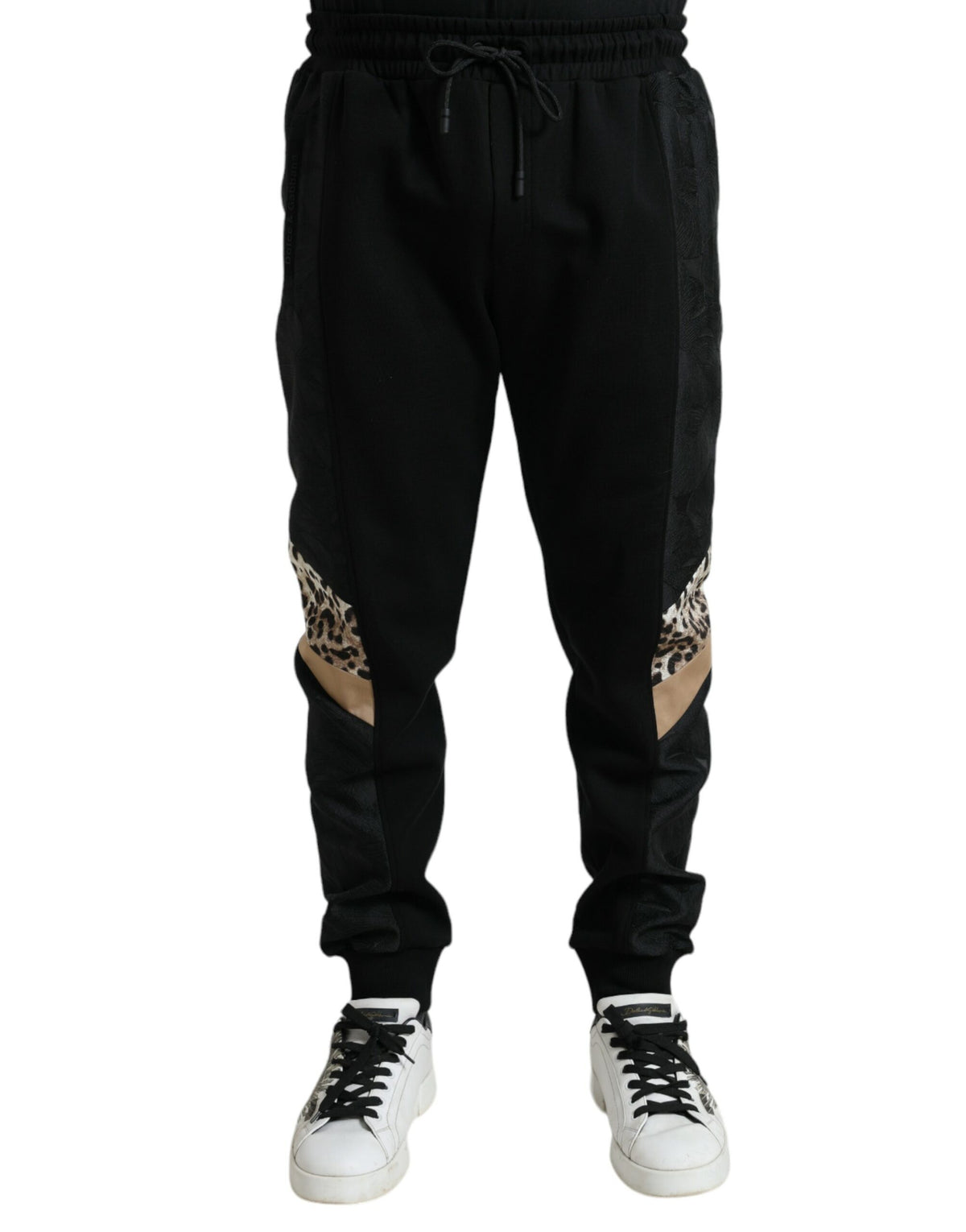 Dolce & Gabbana Black Cotton Slim Stretch Jogger Pants -   -  Dolce & Gabbana.