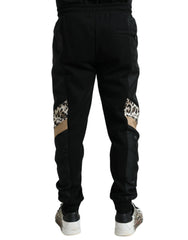 Dolce & Gabbana Black Cotton Slim Stretch Jogger Pants -   -  Dolce & Gabbana.