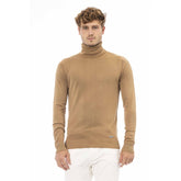 Baldinini Trend Beige Modal Men Sweater -   -  Baldinini Trend.