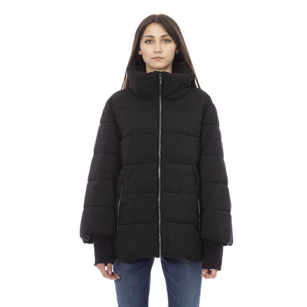 Baldinini Trend Black Polyamide Women Jacket -   -  Baldinini Trend.