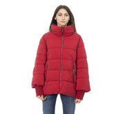 Baldinini Trend Red Polyamide Women Jacket -   -  Baldinini Trend.