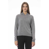 Baldinini Trend Gray Wool Women Sweater -   -  Baldinini Trend.
