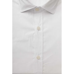 Bagutta White Cotton Men's Shirt -   -  Bagutta.