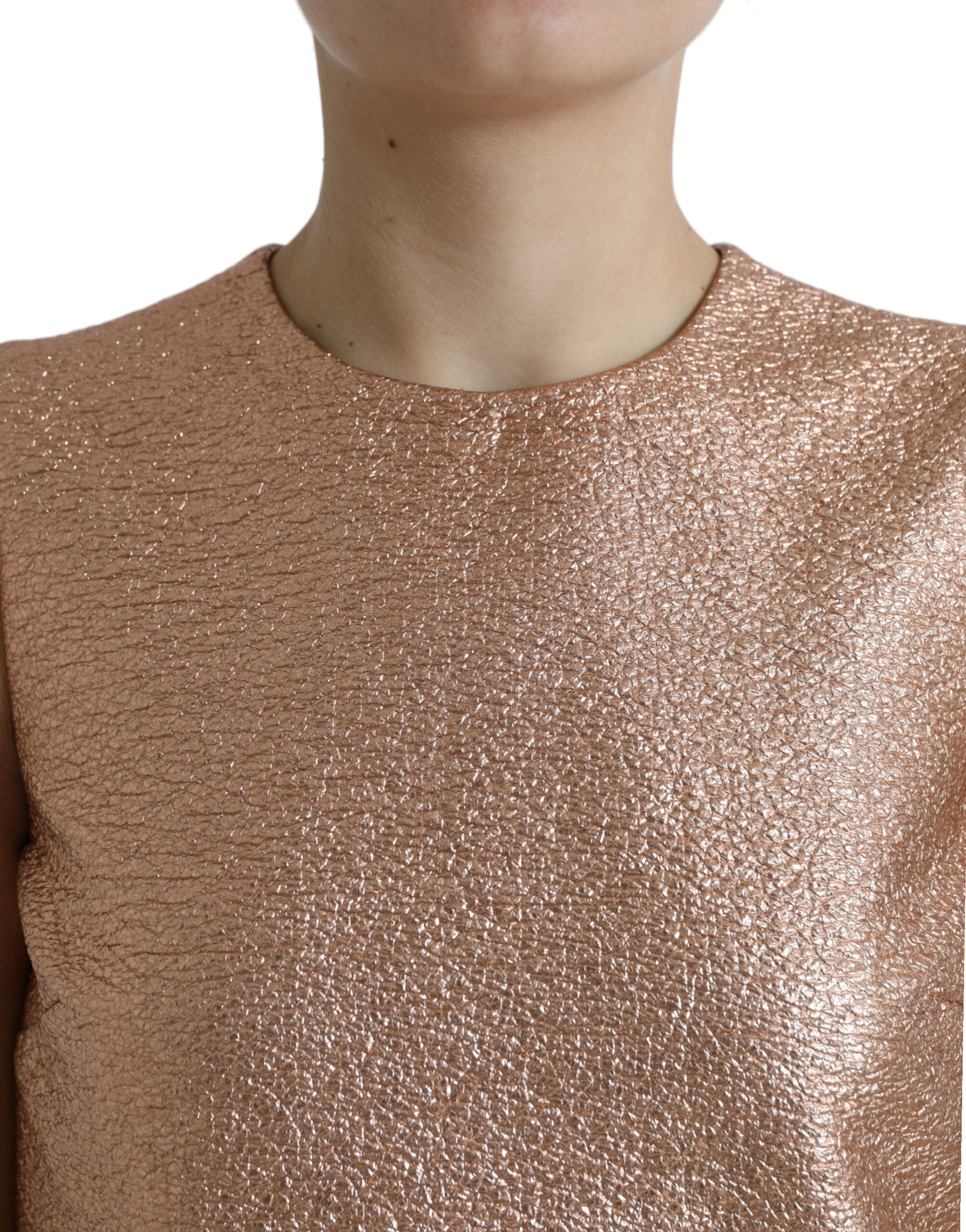 Dolce & Gabbana Pink Jacquard Sleeveless Shift Mini Dress -   -  Dolce & Gabbana. Dolce & Gabbana Pink Jacquard Sleeveless Shift Mini Dress -   -  Dolce & Gabbana.