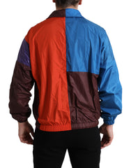 Dolce & Gabbana Multicolor Color Windbreaker Jacket -   -  Dolce & Gabbana.