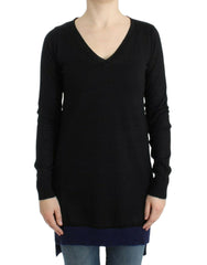 Costume National Black V-neck lightweight sweater -   -  Costume National.