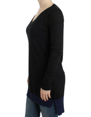 Costume National Black V-neck lightweight sweater -   -  Costume National.