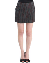 Costume National Gray wool mini skirt -   -  Costume National.