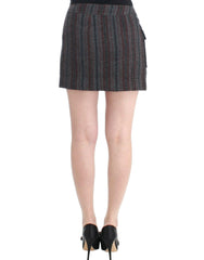 Costume National Gray wool mini skirt -   -  Costume National.