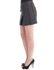 Costume National Gray wool mini skirt -   -  Costume National.
